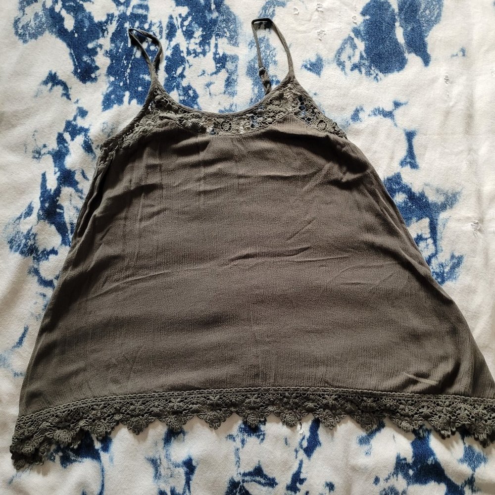 Mossimo army green summer top
